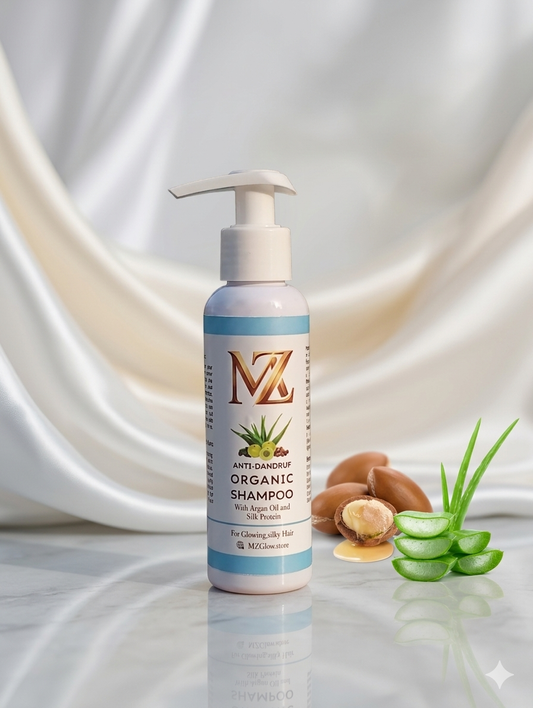 MZ Anti-Dandruff Organic Shampoo – Pure Scalp Care